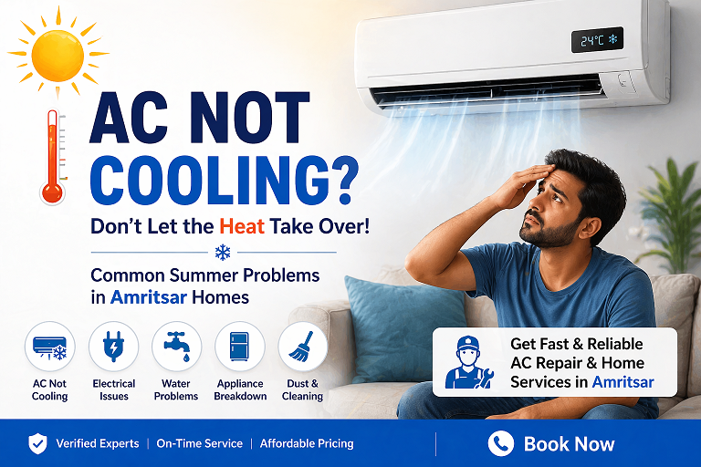 AC Not Cooling? Common Summer Problems in Amritsar Homes – The Helping Heros Blog